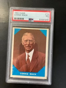 1960 Fleer Connie Mack PSA 7 - NM Original #14 Vintage - Bild 1 von 2