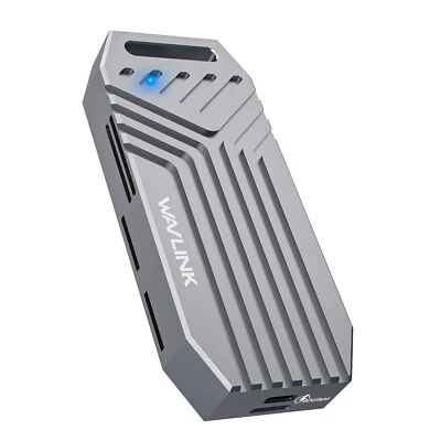 WAVLINK 40Gbps PCIe NVMe SSD Caja USB4 Disco Duro Externo Foto 1 de 4