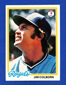 ⚾ 1978 Topps Baseball Set Break # 128 Jim Colborn Kansas City Royals - Picture 1 of 2