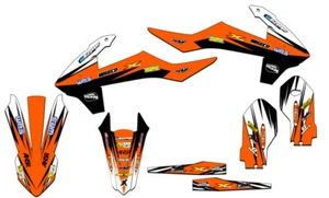 2018-2023 SX 85 VELOCITY Orange Senge Graphics Kit Compatible with KTM - Picture 1 of 10