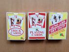 Set Of 3 Pg Tips Playing Cards  Get Out! & Trick Cards - Complete 