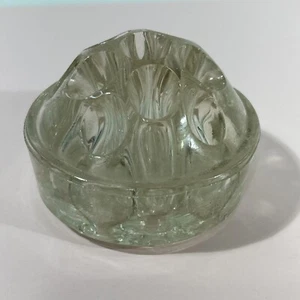Vintage Clear Glass Flower Frog Flower Arrangements Pen Holder - Picture 1 of 4