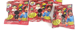 Lote de 3 bolsas ciegas de figuras misteriosas de Ryan’s World con moneda de coleccionista NUEVO Ryans - Imagen 1 de 3