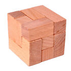 Hot 3 Pcs/Set Wooden Brain Teaser Puzzles For Adults Children Kongming Luban Loc