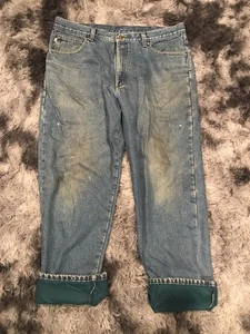 L.L. Bean Herren 38x30 Thermo Arbeits Jeans Double L Classic Fit (C2) - Bild 1 von 11