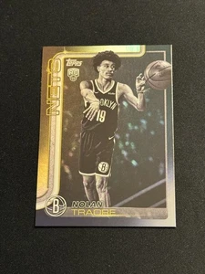 2025-26 Topps NBA Nolan Traore RC Blackout Parallel Target exclusivo #219 - Imagen 1 de 2