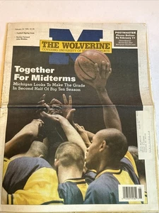 1995 Wolverine U of M University Of Michigan newspaper NCAA John Madden - Picture 1 of 14
