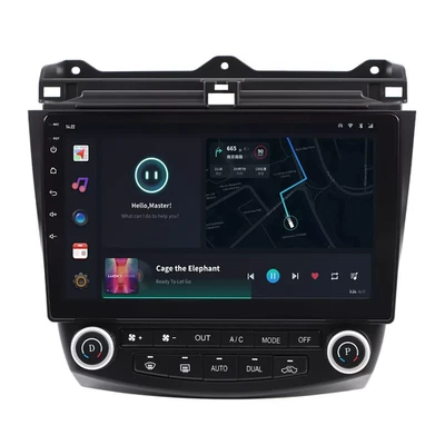 10.1" Android 15 Car GPS Stereo Radio For Honda Accord 2003 2004 2005 2006 2007 - Image 1 of 4