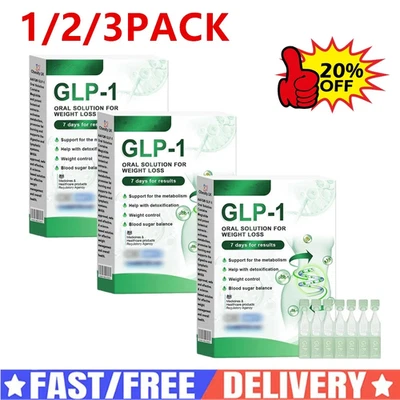 GPL-1 Solución Oral para Pérdida de Peso - Ayuda Natural para Desintoxicación Soporte Metabolismo 5 un./Caja