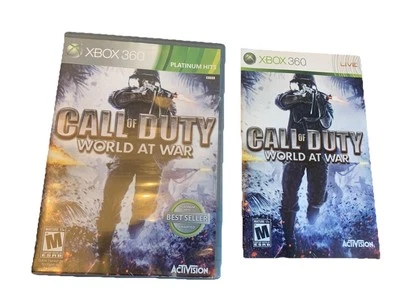 CALL OF DUTY WORLD AT WAR XBOX 360 *USED UNTESTED* - Image 1 of 2