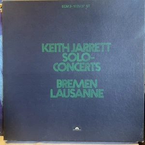 KEITH JARRETT Solo Concerts Bremen Lausanne 3 LP box set Ultrasonic Clean SUPER! - Picture 1 of 17