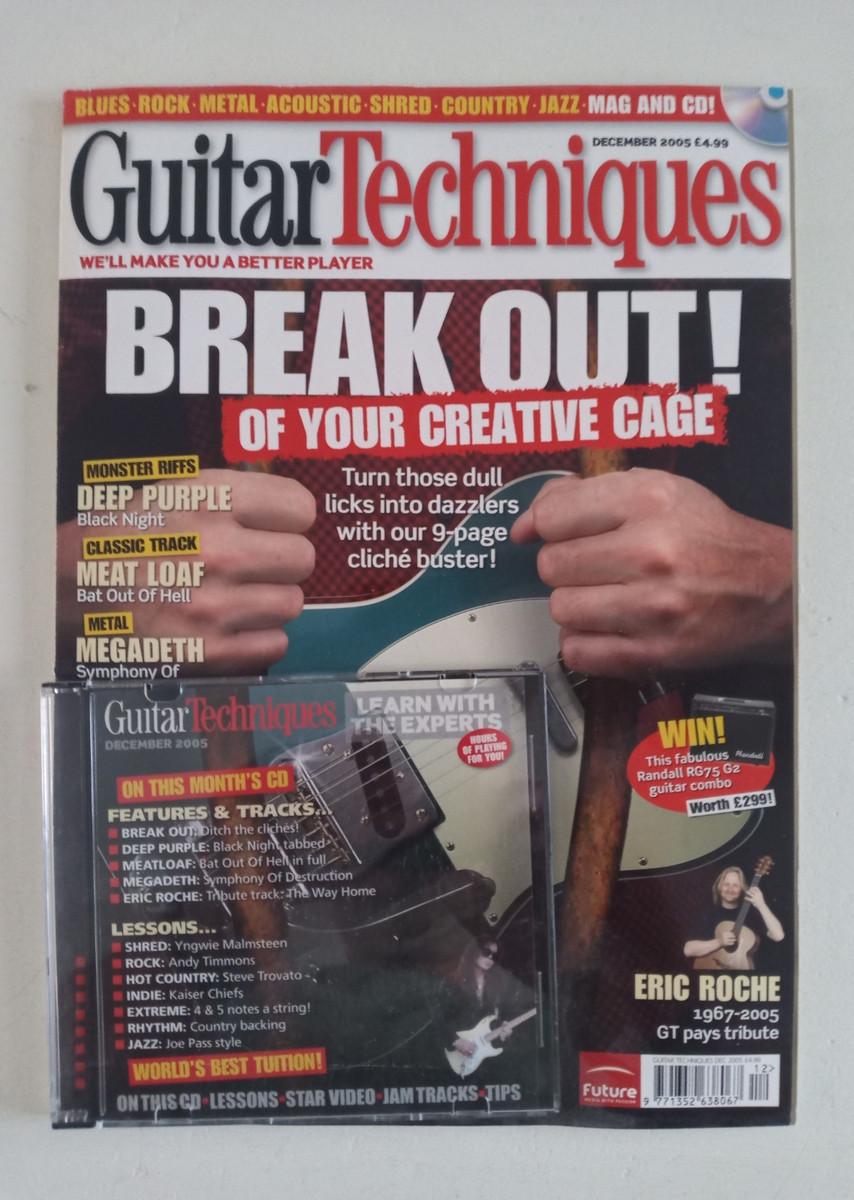 Guitar Techniques Magazines for sale | eBay UK