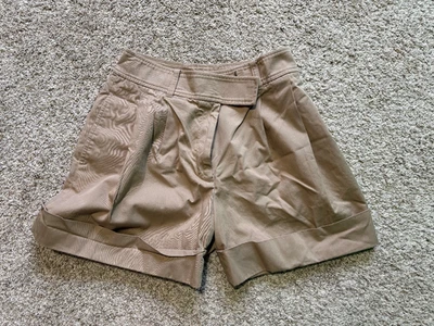 Club Monaco Tan Brown Cotton Shorts size 6 - Image 1 of 4
