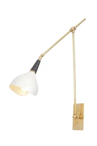 Handmade Vintage Inspired Wall Sconces Toronto Wall Lamp Light Raw Brass Italian - Picture 1 of 4