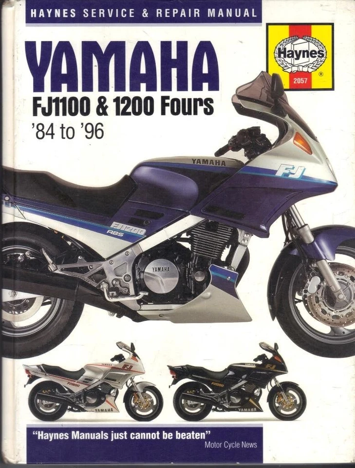 YAMAHA FJ1100,FJ1200,FJ1200A,ABS HAYNES MANUAL 1984-1996 "HARDBACK" - Image 1 of 1