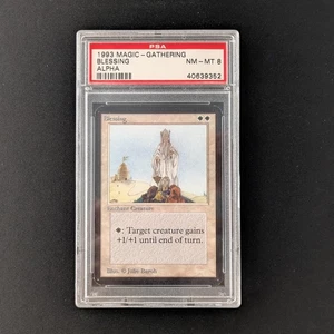 MTG \\>> Blessing (PSA 8) <<// Alpha - 341 Trading - Magic - Bild 1 von 2