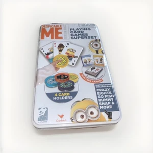 Despicable Me Playing Card Games Superset Crazy 8s, Go Fish, Rummy  Sealed - Picture 1 of 3