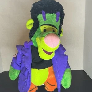 Peluche de colección Disney decoración de Halloween Frankentigger Tigger canta y baila ¡LEER! - Imagen 1 de 9
