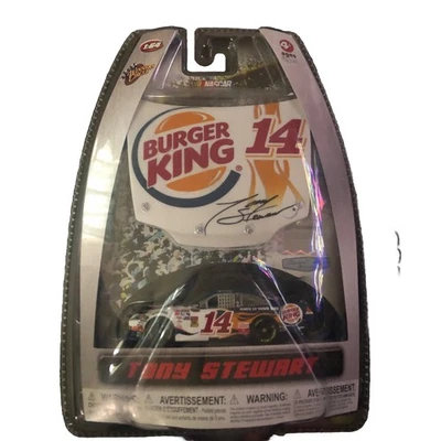 Tony Stewart #14 Burger King Car W/ Hat Hood 1/64 Scale Unopened - Image 1 of 4