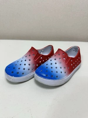 Cat & Jack Toddler Boy’s Sz 6 Water Shoes American Red White Blue Patriotic - Image 1 of 4