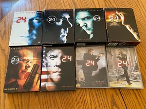 24 Keith Sutherland DVD 8 Seasons Complete Set - Foto 1 di 3