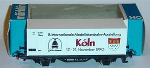 MÄRKLIN HO, VAGÓN EXCELENTE CON CONTENEDOR REF. 4481, SERIE EXCLUSIVA AÑO 1990 - Foto 1 di 1