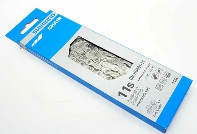 Shimano CN-HG601 11-Speed Chain with 116 Links - Silver