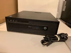 HP ProDesk 600 G1 SFF INTEL i3-4130 3.40GHz 4Gb RAM 500Gb HDD WIN10PRO - Picture 1 of 11
