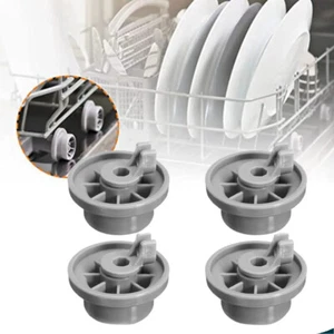 4 Korbrollen Rad Spülmaschine Unterkorb für Bosch Siemens Neff 165314 00165314 - Bild 1 von 8