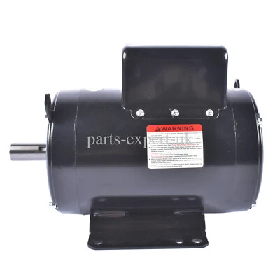Air Compressor Electric Motor 7.5HP 3450 RPM 184T Frame 208-230V Single Phase - Image 1 of 4