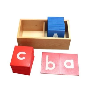 Lowercase and Uppercase Letter Learning Game Sandpaper - Picture 1 of 7