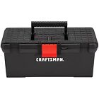 CRAFTSMAN 16-in. Tool Box, Black, Plastic, Lockable (CMST16005)