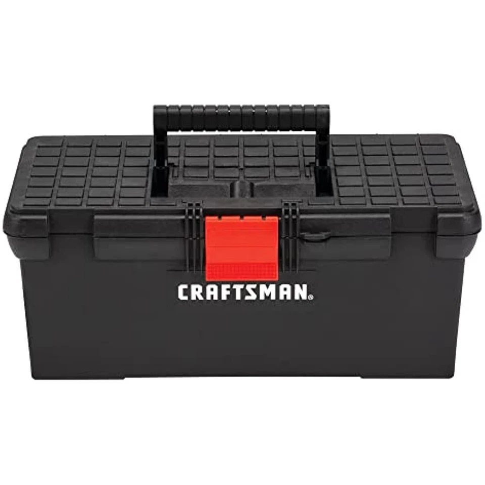 Craftsman Tool Box Plastic Black 16 in W -1/2 in D -1/2 in H CMST16005