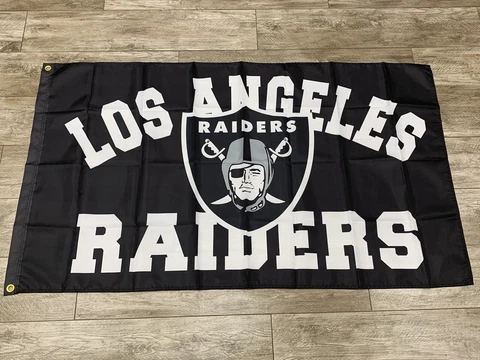 Los Angeles Raiders Flag 2022- 3x5 ft - Flag Bandera Oakland  LAs Vegas Carr Cover