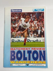 1991/92 BOLTON WANDERERS V BOURNEMOUTH 31-03-1992 DIVISION 3 - Picture 1 of 1