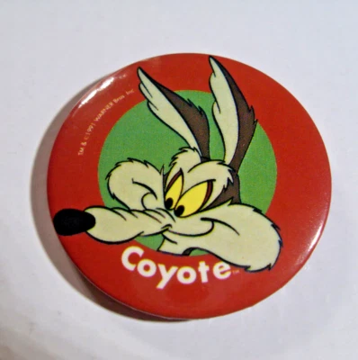 broche/pin's- Wile E. Coyote-Looney Tunes-vintage 1991 -neuf - Photo 1/2