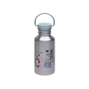 Lässig Edelstahl-Trinkflasche "About Friends", 0.5 L, silber - Bild 1 von 3