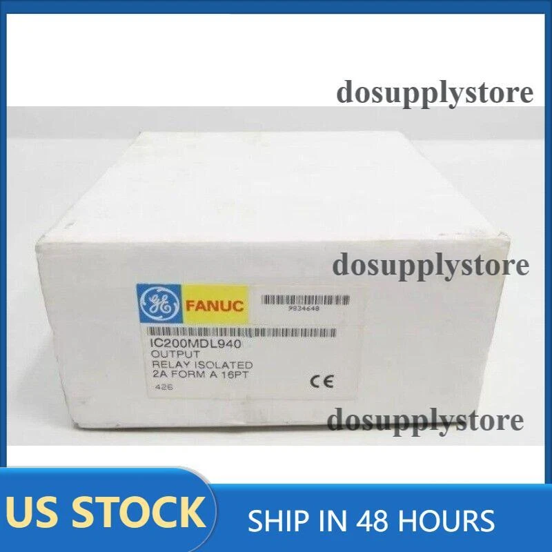 Nuevo módulo de salida Fanuc GE IC200MDL940 IC200MDL940 en caja Foto 1 de 1