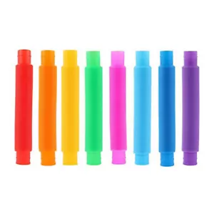 Tube Tube Toy Kit Colorful Telescopic Tube Toy Set for Stress Relief Fidgeting - Picture 1 of 10