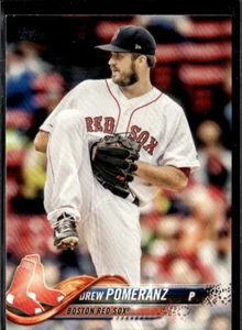 2018 Topps Series 2 Drew Pomeranz Boston Red Sox #483 4 Card Lot - Picture 1 of 2