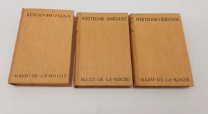 3x Mazo de la Roche Whiteoak novels Heritage, Harvest, Return to Jalna Macmillan - Picture 1 of 8
