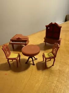 VTG Doll's Doll House Furniture Set Jeanette Jean Hoefler West Germany K1 a - Picture 1 of 6