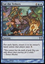 Cut the Tethers X4 EX/NM Champions Of Kamigawa MTG Magic Cards Blue Uncommon