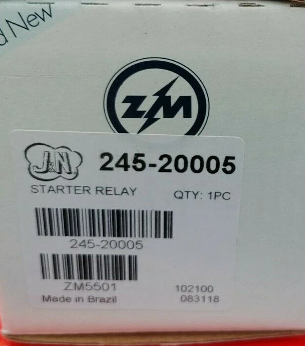 Solenoide para Harley Davidson FLHC Electra Glide Classic 1979-82 245-20005 (G6CC) Foto 1 de 1