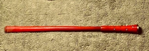 Vintage 1930's Red Bakelite Cigarette Holder / Plunger Ejector 8" with Stones - Picture 1 of 8