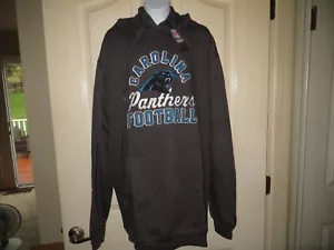 Majestic Carolina Panthers Big & Tall Hoodie, Grey, XLT - Picture 1 of 4