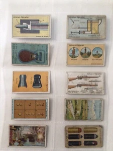 Gallahers Cigarette Cards Great War Series - Picture 1 of 6