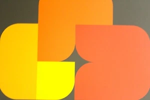 HANNES VOGEL (Schweiz, *1938); Komposition, Serigraphie, 1974, s&n - Bild 1 von 12