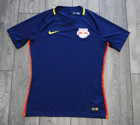 PLAYER ISSUE RED BULL SALZBURG AWAY FOOTBALL SHIRT 2016-2017 NIKE JERSEY LARGE Cover