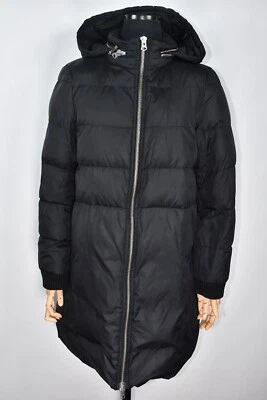 MM6 Maison Margiela Black Down Oversized Puffer Long Coat Jacket size 44 - Image 1 of 4
